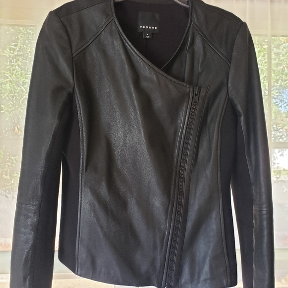 Trouve Leather Jacket - Picture 2 of 4